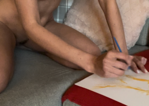 Naked painting