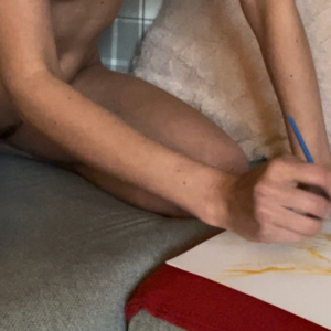 Naked painting